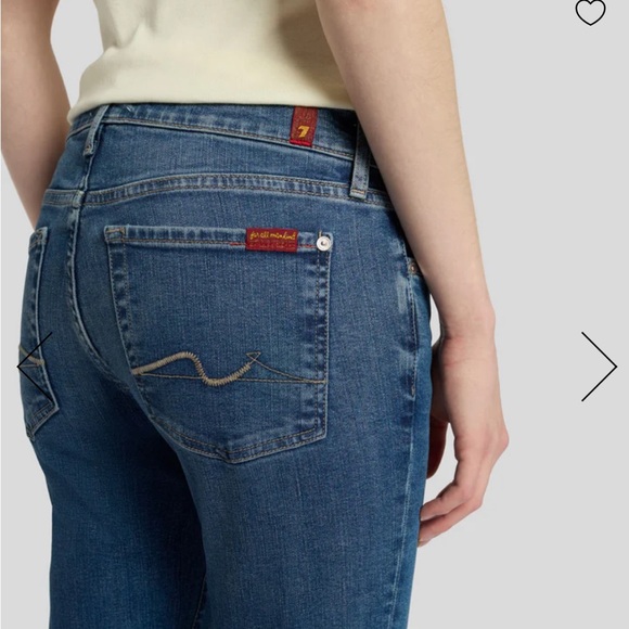 7 For All Mankind Bootcut Women's Denim Jeans sz 30 - Picture 1 of 10